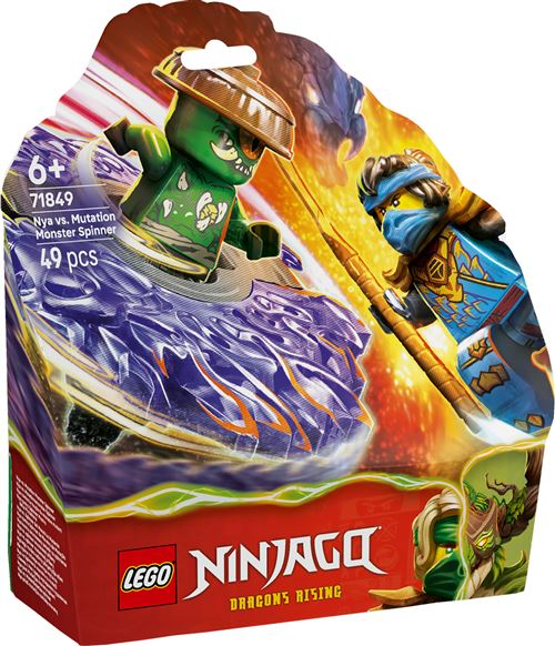 LEGO® Ninjago® 71849 Nya contre la toupie du monstre mutant - vue 1