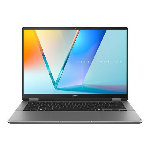 PC portable Asus Vivobook 14 Flip TP3407SA-DRFQL130W 14 Ecran Tactile OLED 60 Hz Intel® Core™ Ultra 7 32 Go RAM 1 To SSD Gris mat