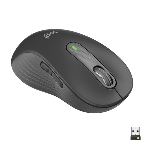 Logitech Graphite Souris Sans Fil Signature M650 L Pour Gaucher Gris