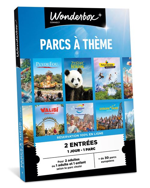 Coffret cadeau Wbx Connect Parcs à Thème