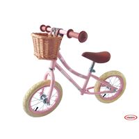Draisienne Funbee P'tite Promeneuse 12’’ Rose avec panier