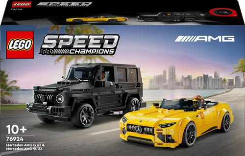 LEGO® Speed Champions 76924 Mercedes-AMG G 63 et Mercedes-AMG SL 63