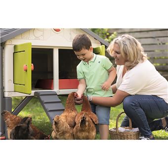 Jeu de plein air Cot Cot Cottage Smoby pour 5 poules