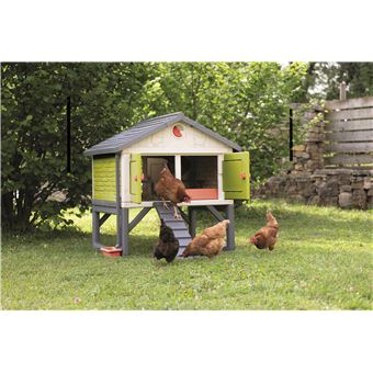 Jeu de plein air Cot Cot Cottage Smoby pour 5 poules