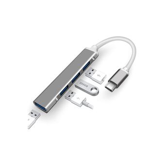 Adaptateur multi-port usb c hub type c vers usb pour ordinateur mac book pro air imac - 1