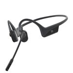 Casque micro sans fil à réduction du bruit Shokz Opencomm ASC100SG Bluetooth Gris ardoise