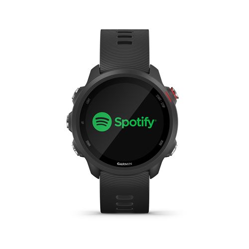 Montre Connectée Garmin Forerunner 245 Music Noire avec bracelet Noir