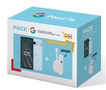 Pack Smartphone Google Pixel 7a 6.1" 5G Double SIM 128 Go Bleu Océan + Chromecast Google TV HD Blanc