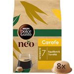 Pack de 8 capsules café Neo par Dolce Gusto Nescafé Carafe