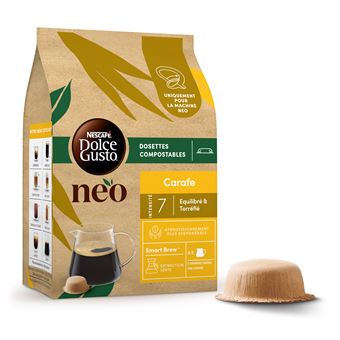 Pack de 8 capsules café Neo par Dolce Gusto Nescafé Carafe