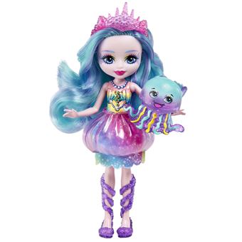Poupée Enchantimals Jelanie Méduse et Stingley