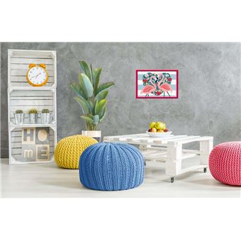 Peinture Ravensburger Numéro d'art Grands Flamants Roses Amoureux