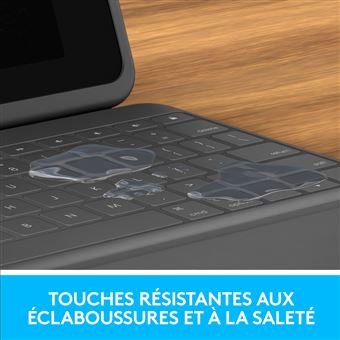 Étui-clavier Bluetooth Slim Folio de Logitech pour iPad (9ᵉ
