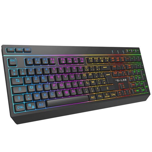 Clavier Gamer Sans Fil The G-Lab Keyz Tungsten EX – 32 Macros Configurables - vue 6