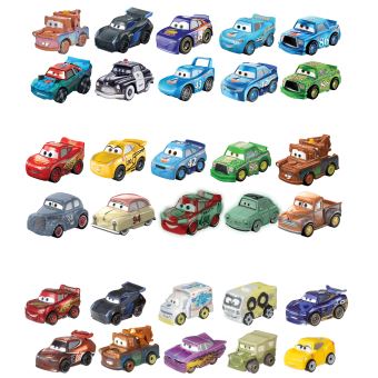 Coffret de 10 véhicules Disney Cars