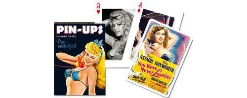 Jeu de 55 cartes - Pin Ups