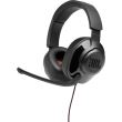 Casque gaming filaire circum-aural avec micro rétractable JBL Quantum 200 Noir