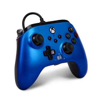 Manette filaire améliorée pour Xbox Series X/S Saphir brillante