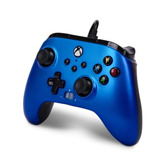 Manette filaire améliorée pour Xbox Series X/S Saphir brillante