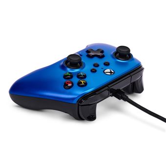 Manette filaire améliorée pour Xbox Series X/S Saphir brillante