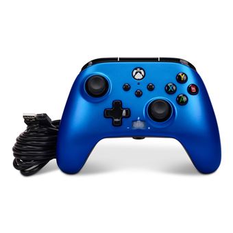 Manette filaire améliorée pour Xbox Series X/S Saphir brillante