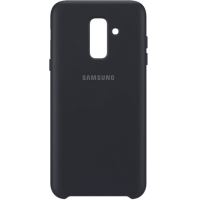 Coque double protection Samsung Noir pour Galaxy A6+