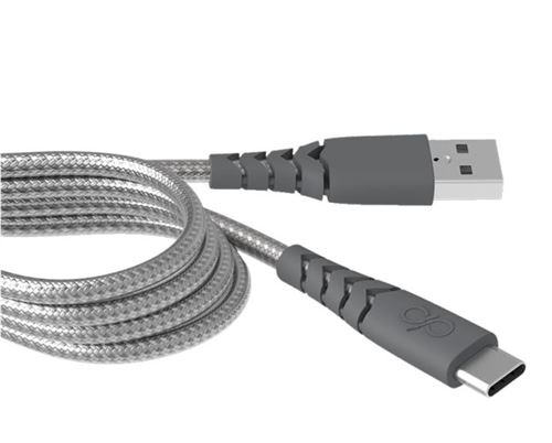 Câble de charge et synchronisation renforcé Force Power USB vers USB C 2 m