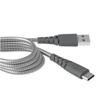 Câble de charge et synchronisation renforcé Force Power USB vers USB C 2 m  - Fnac.ch - Chargeur pour téléphone mobile