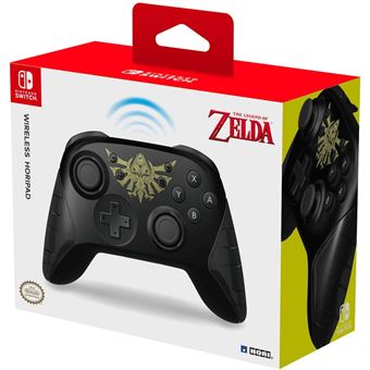 HORIPAD The Legend of Zelda - Manette de jeu - sans fil - Bluetooth - pour Nintendo Switch