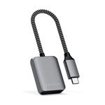 Adaptateur USB Type-C Satechi ST-UCAPDAM vers audio jack 3.5 mm et USB-C PD 30W Gris