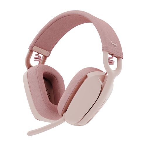 Casque PC Sans Fil Bluetooth Logitech Zone Vibe 100 Rose