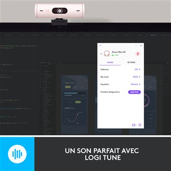 Casque PC sans fil Bluetooth Logitech Zone Vibe 100 Rose