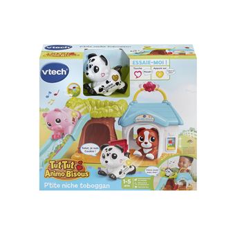 Vtech Tut Tut Animo Kuss Kleine Hütte Rutsche + Cookie, freundlicher Hund [Französisch] - 1