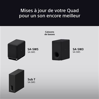 Système Son Sony BRAVIA Theatre Quad - Dolby Atmos, 16 Haut-parleurs, Wi-Fi - Pour TV Compatible