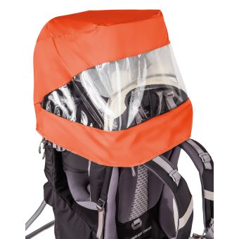 Toit pare-soleil et parapluie pour porte-bébé Shuttle Vaude Orange - 1