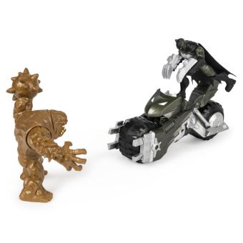 Pack Batmoto 2 Figurines Batman 10 cm Modèle aléatoire