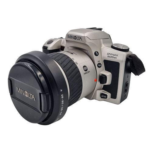 Appareil Photo Argentique Minolta Dynax 505 SI + Objectif 28-80mm – Très Bon État