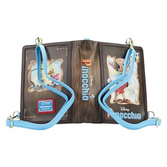 LF DISNEY CLASSIC BOOKS PINOCCHIO CONVERTIBLE CROSS BODY BAG
