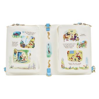 LF DISNEY CLASSIC BOOKS PINOCCHIO CONVERTIBLE CROSS BODY BAG