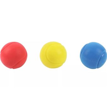 3 Balles mousse Sport and Fun Spacecourt D70
