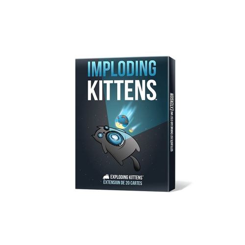 Boite de Jeu d’ambiance Asmodee Exploding kittens Imploding kittens extension