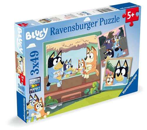 Ravensburger Bluey aventures 3x49 pcs - vue 3