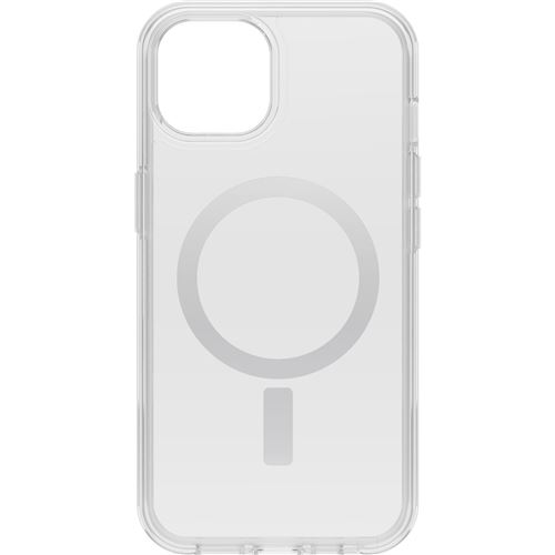 Coque antichoc OtterBox Symmetry + MagSafe pour iPhone 14 et iPhone 13 Transparent