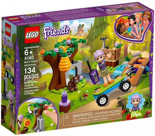 LEGO® Friends 41363 L'aventure dans la forêt de Mia