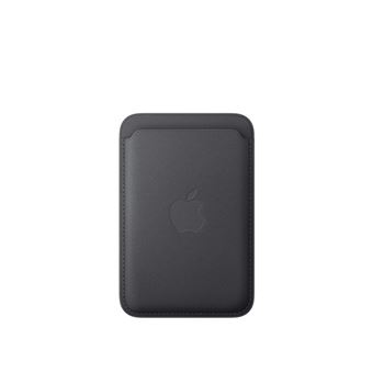 Apple Porte‑cartes en tissage fin avec MagSafe noir pour iPhone - 1