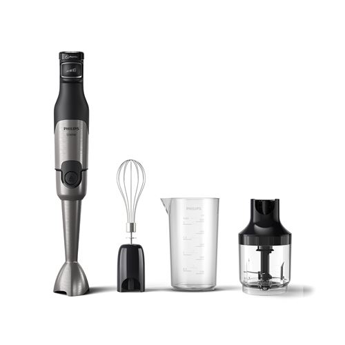 Mixeur plongeant Philips Series 5000 HR2583/00 1200 W Gris et Noir