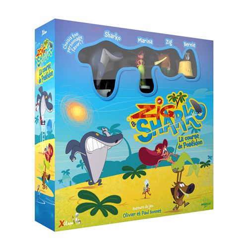 Ludistri Multicolore Jeu D'ambiance Zig Et Sharko