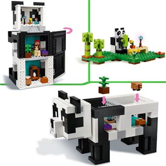 LEGO® Minecraft® 21245 Le refuge panda