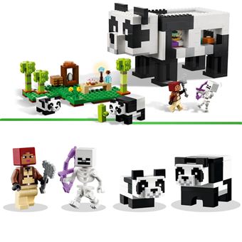 LEGO® Minecraft® 21245 Le refuge panda
