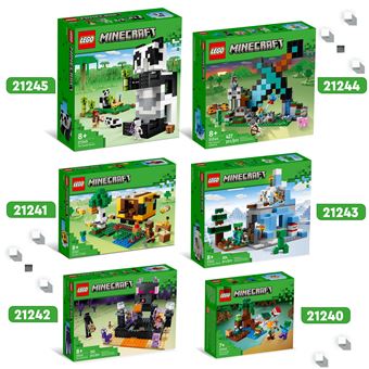LEGO® Minecraft® 21245 Le refuge panda